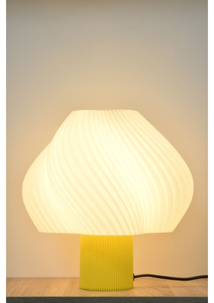 Creamaura Modern Sarı Abajur