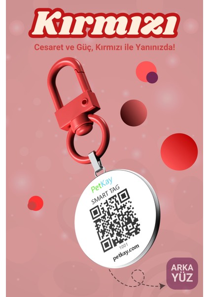 Kediler Için Akıllı Künye, Nfc Dijital Isimlik Ve Tasma Künyesi Qr Kod Künye Paslanmaz Çelik Kırmızı İsimli Kedi Tasması, Kedi İsimlik