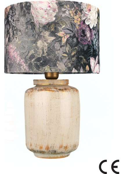 Noctavia Handmade Dekoratif Seramik Abajur modelleri