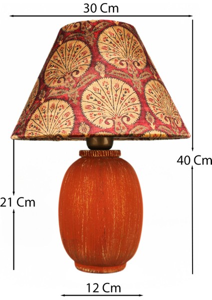 Sienna Handmade Dekoratif Seramik Abajur fiyatları