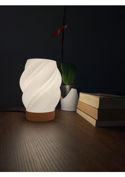 Modern Tasarımlı Şık Abajur Dekoratif Masa Lambası Yatak Odası, Salon ve Ofis Aydınlatma fırsatları