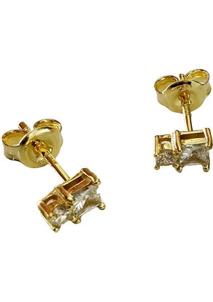 Nu 12 Gümüş Küpe MS3211, 925 Ayar Gümüş, Ithal Ürün