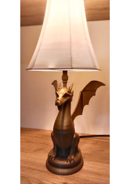 Ejderha Şekilli Abajur - Salon Aydınlatma Abajur modelleri