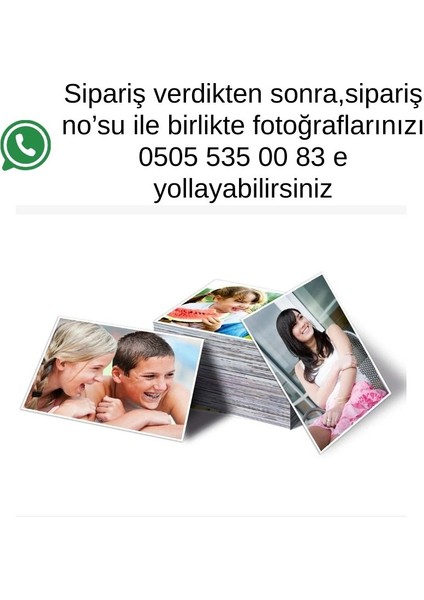 100 Adet Fotoğraf Baskı+Albüm Hediyeli
