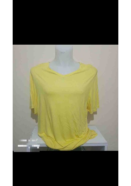 V Yaka Salaş Unisex T-Shirt fiyatları