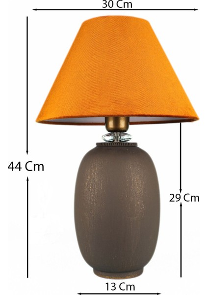 Esto Handmade Dekoratif Seramik Abajur modelleri