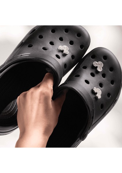 Mickey Mouse Jibbitz, Crocs Terlik Süsü,metal Jibbitz,tekli Satılmaktadır