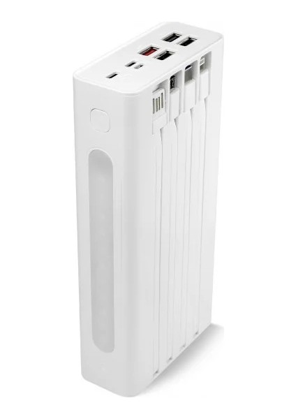 30.000 Mah Pd 22,5W Dahili Kablolu Powerbank