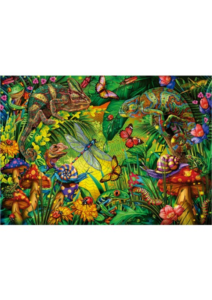 500 Parça Renkli Orman Puzzle - 19551 - Colourful Forest fiyatları