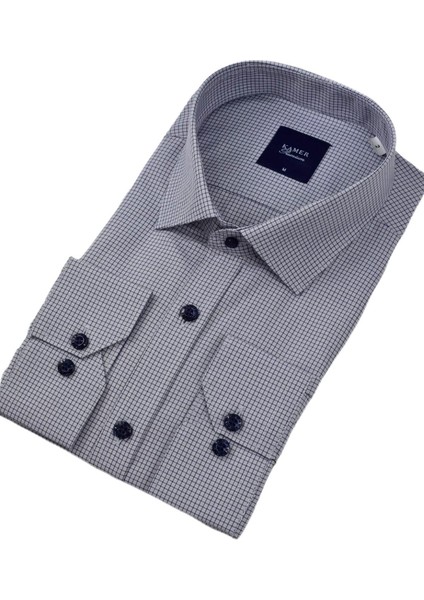 Erkek Klasik Piti Kare Uzun Kol Gömlek 3759 BGL-ST04398 fiyatları
