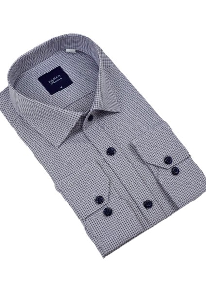 Erkek Klasik Piti Kare Uzun Kol Gömlek 3759 BGL-ST04398 fırsatları