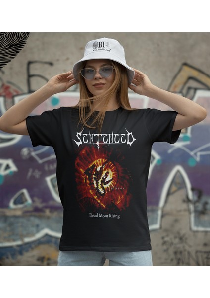 'sentenced – Dead Moon Rising‘ Baskılı 'regular-Fit' Unisex Tişört fiyatları