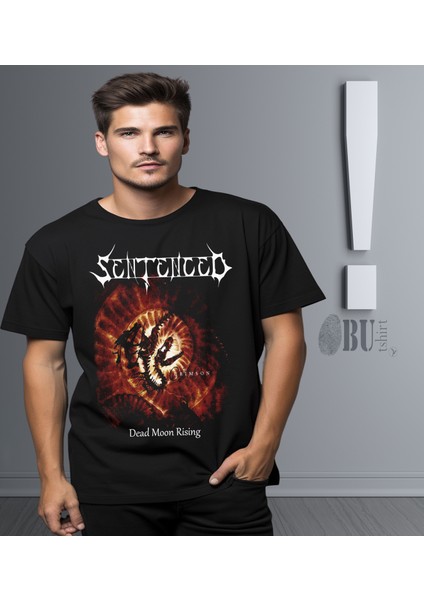 'sentenced – Dead Moon Rising‘ Baskılı 'regular-Fit' Unisex Tişört modelleri