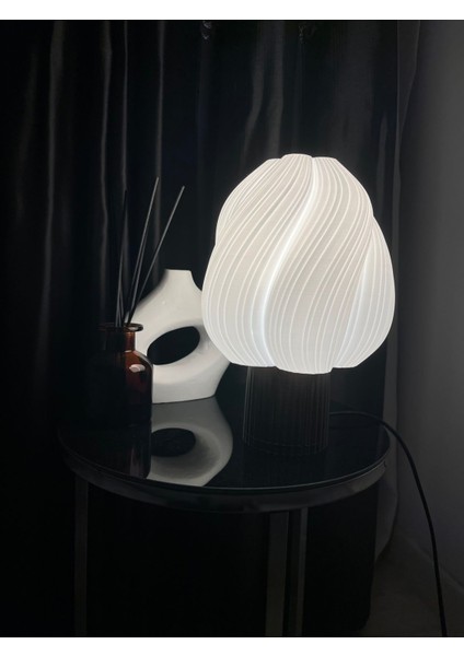 Cream Abajur E27 Ampul Hediyeli fiyatları