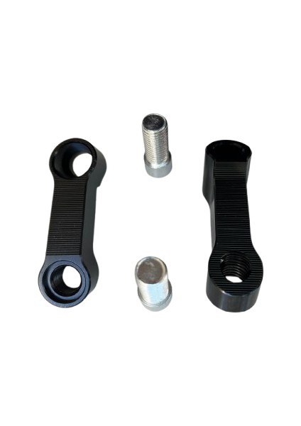 Üniversal Ayna Uzatma Genişletme Aparatı Siyah 10MM Düz Diş Pcx modelleri