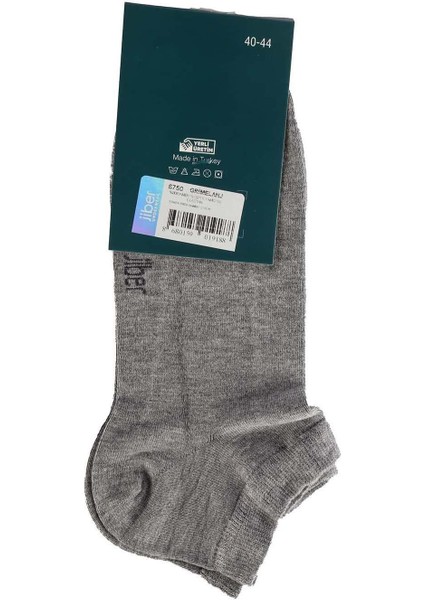 Erkek Bambu Patik Likralı Çorap 6750 - 6 Adet