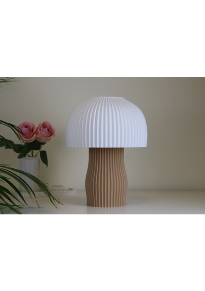 Modern Mantar Abajur modelleri