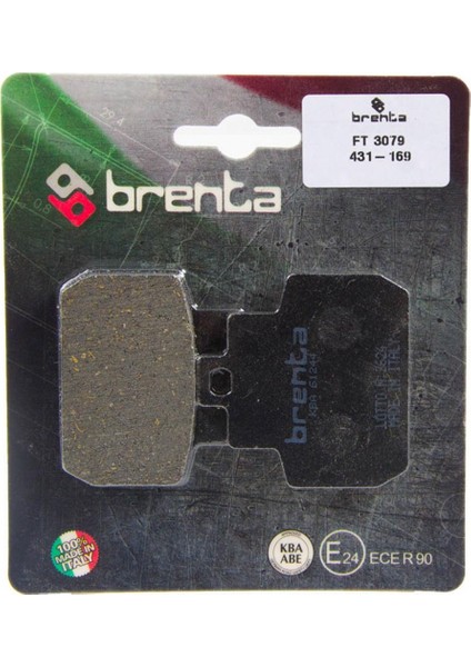 Pıaggıo Mp3 250cc 2006-2007 Arka Fren Balatası Brenta Organik