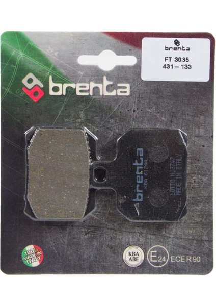 Benellı Tnt Century Racer 899cc 11-11 Arka Fren Balatası Brenta O