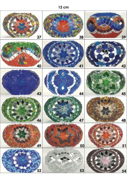 Mozaik Masaüstü Komodin Masa Lambası Türk ve Fas Hediyelik Abajur Gece Lambası (Açıklamayı Okuyunuz indirimleri