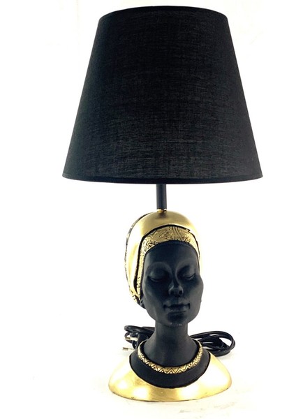 Eşarplı Kadın Abajur