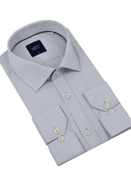Erkek Klasik Armürlü Uzun Kol Gömlek 33704 BGL-ST04394 modelleri