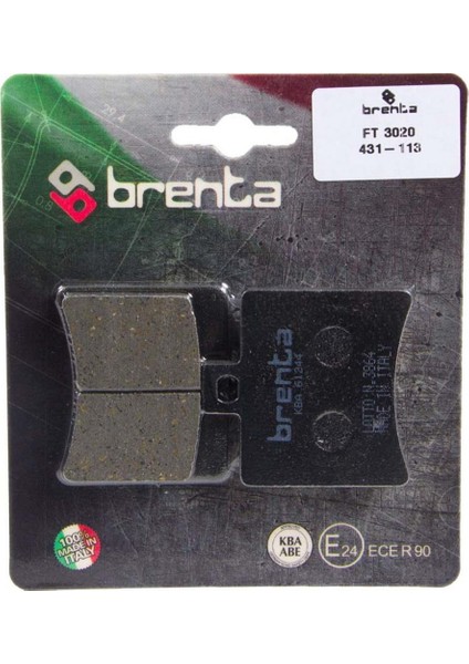 Aprılıa Rs 125CC 2006-12 Arka Fren Balatası Brenta Organik