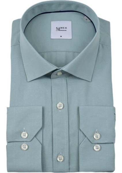 Erkek Klasik Armürlü Uzun Kol Gömlek 33704 BGL-ST04394 fiyatları