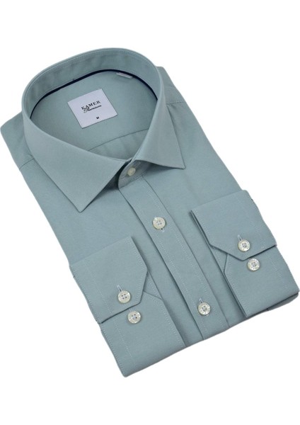 Erkek Klasik Armürlü Uzun Kol Gömlek 33704 BGL-ST04394 indirimleri