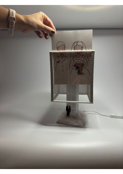 Dönen Abajur Gece Lambası modelleri