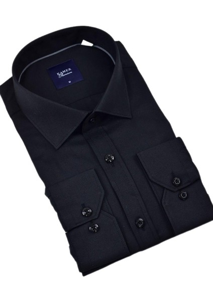 Erkek Klasik Armürlü Uzun Kol Gömlek 33704 BGL-ST04394 modelleri