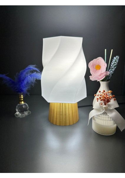 Tornado Model Abajur Modern Dekoratif Lamba