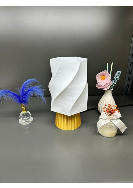 Tornado Model Abajur Modern Dekoratif Lamba fiyatları