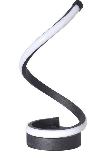 Londra Modern Tasarım Dizayn Siyah Renk Gün Işığı Ledli LED Abajur Gece Lambası Masa Lambası fiyatları