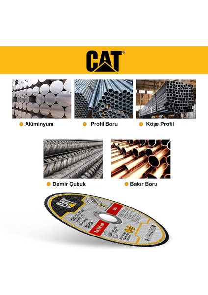 Cat DA10126 350MM Universal Metal Profil Kesme Taşı fırsatları