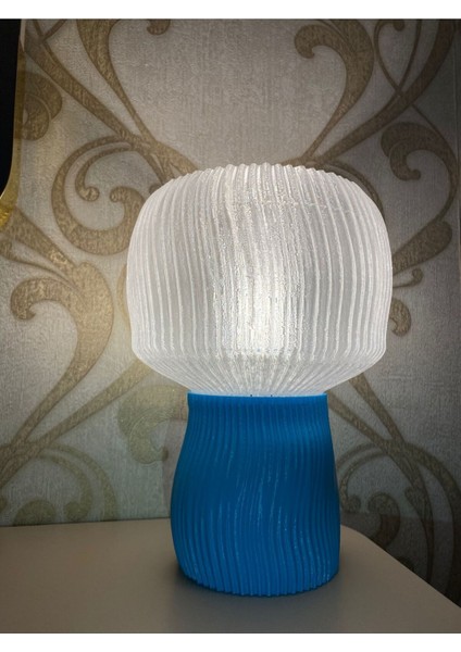 Modern Dalgalı Abajur modelleri