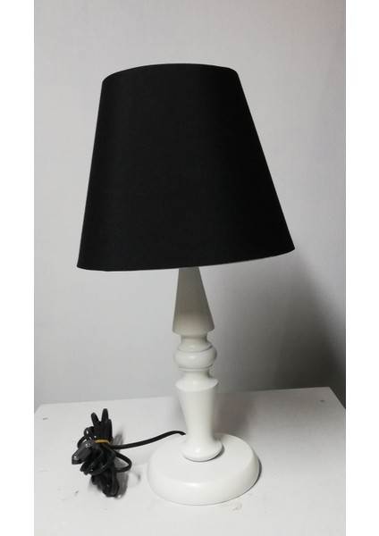 Ahşap Ayaklı Yatak Odası Abajuru Naturel Ayaklı Koyu Ceviz Ayaklı fiyatları