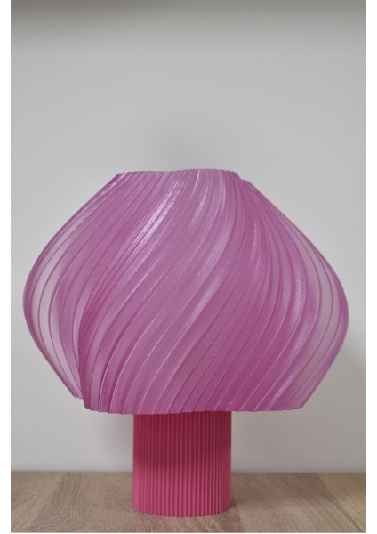 Creamaura Soft Pembe Abajur