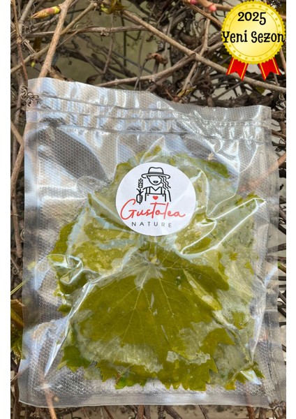 Taze Asma Yaprağı Vakum Poşet (2025 Sezonu) (500 G)