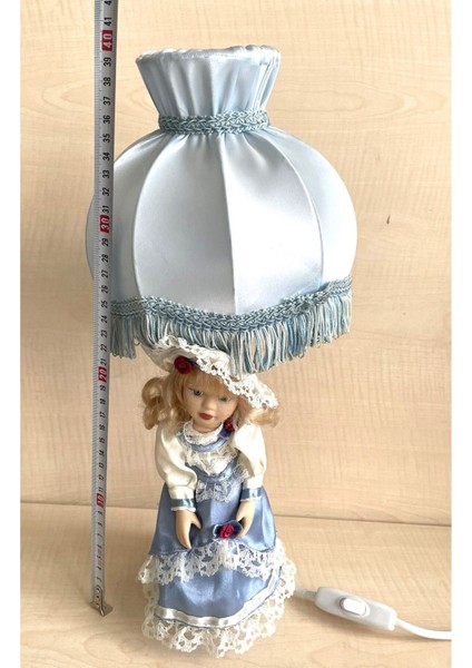 Gece Lambalı Porselen Bebek Porselen Bebek Abajur modelleri