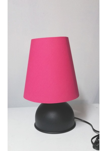 Siyah Metal Ayaklı Abajur Başlığı 4 Renk Seçenekli fiyatları