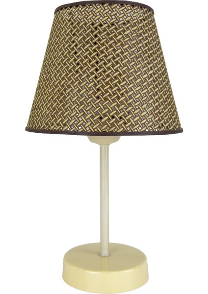 Hasır Kahve Krem Abajur fırsatları