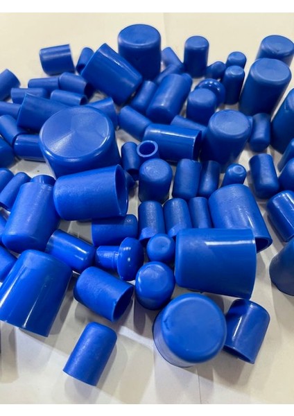 Motosiklet Vida Kapağı Silikon Tapa Aksesuar Mavi 80 Adet indirimleri