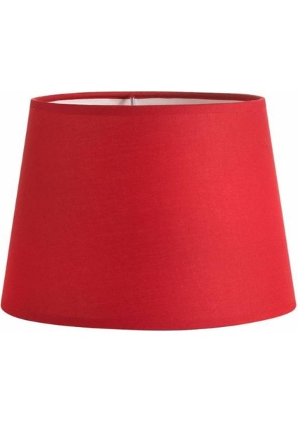 Konik Kırmızı Lambader Başlık Çap 35 cm Konik AB866