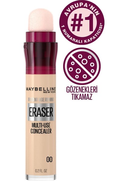 M@ybelline New York Instant Anti Age Eraser Kapatıcı - 00 Ivory