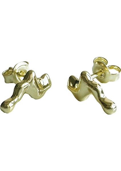 Nu 6 Gümüş Küpe MS3205, 925 Ayar Gümüş, Ithal Ürün