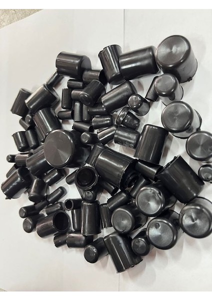 Motosiklet Vida Kapağı Silikon Tapa Aksesuar Siyah 80 Adet indirimleri