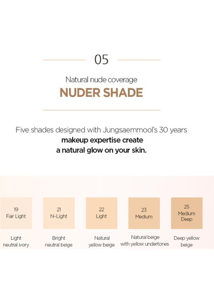 Jungsaemmool Skin Nuder Cover Layer Cushion