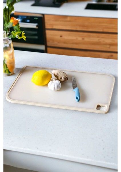 Fika Kesme Tahtası Büyük 305*445*9 mm Bej