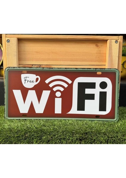 Wi Fi /metal Plaka